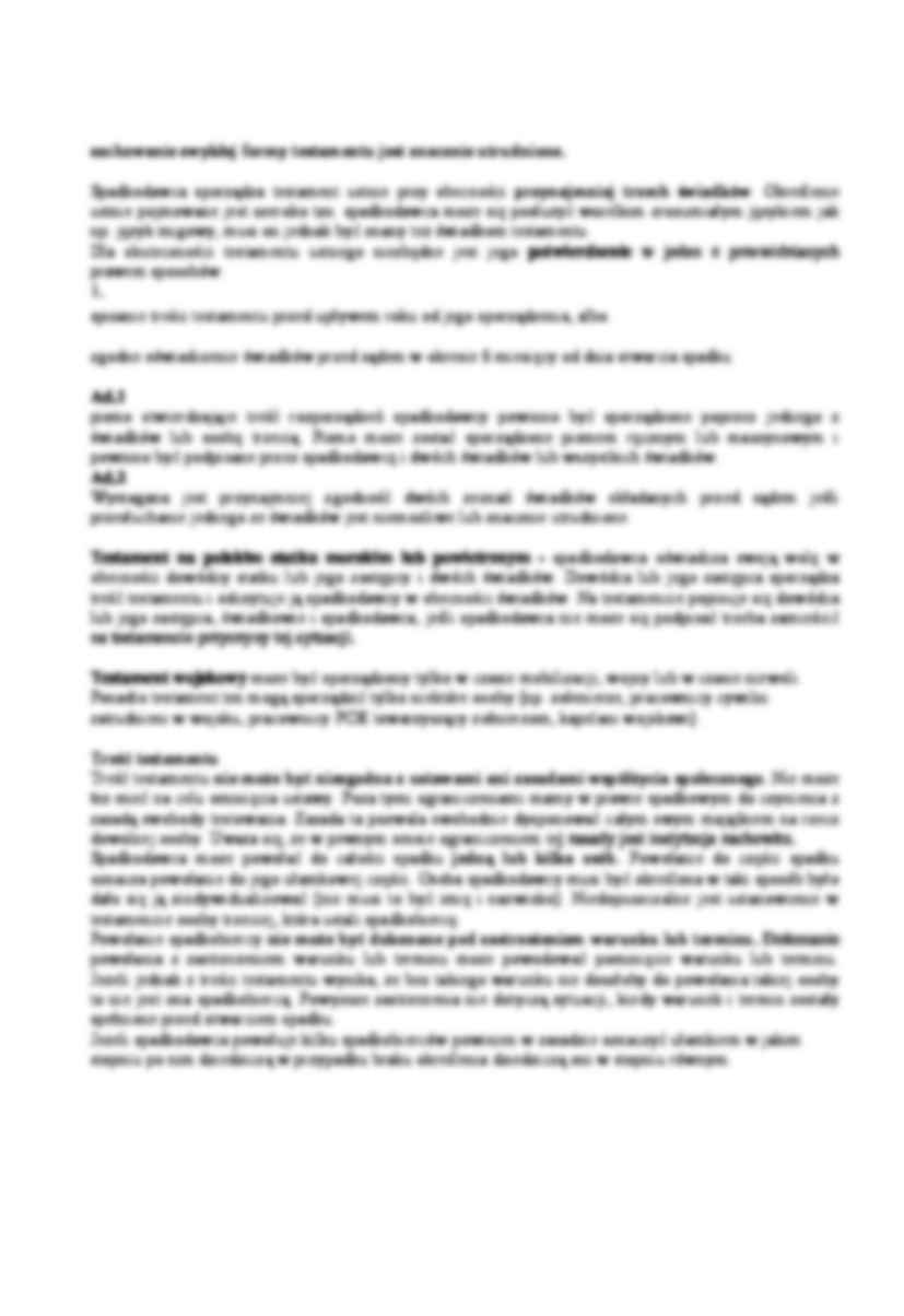 Treść i forma testamentu - strona 2