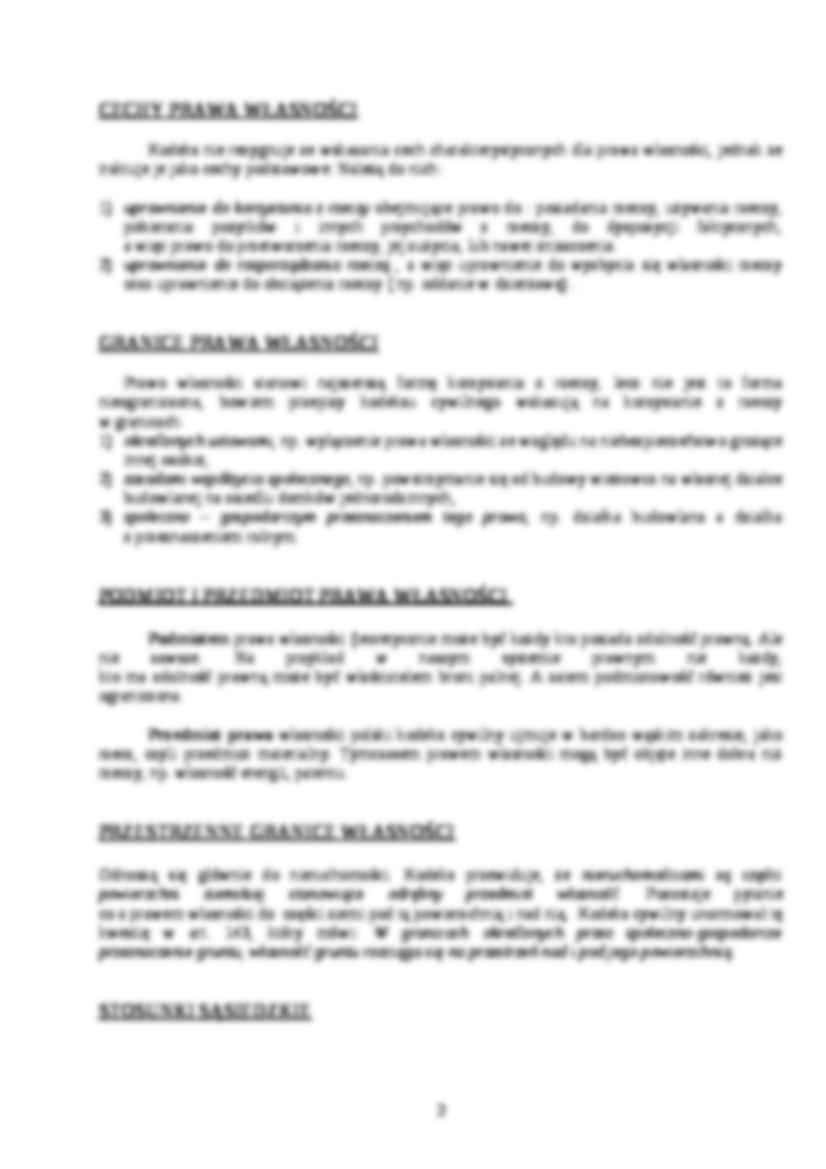 Własność - omówienie zagadnienia  - strona 2