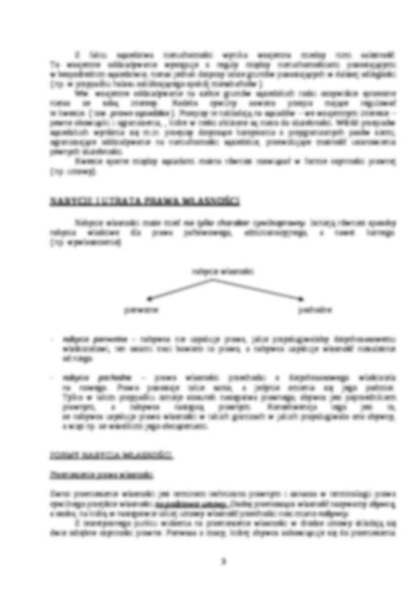 Własność - omówienie zagadnienia  - strona 3