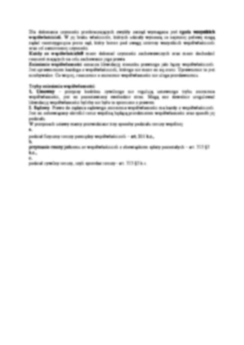 Współwłasność - rodzaje i omówienie - strona 2