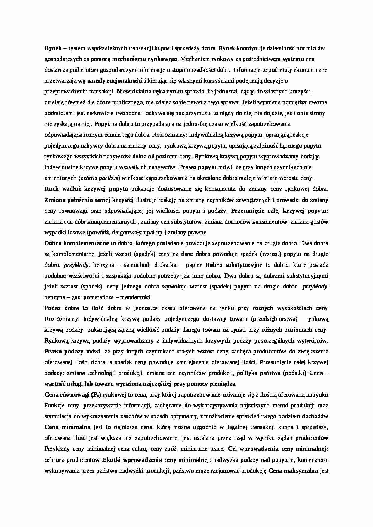 Charakterystyka rynku - strona 1