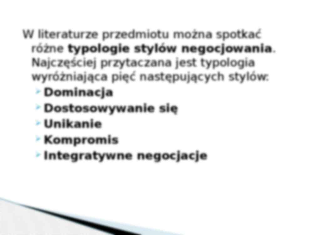 Style rozmów negocjacyjnych - strona 2