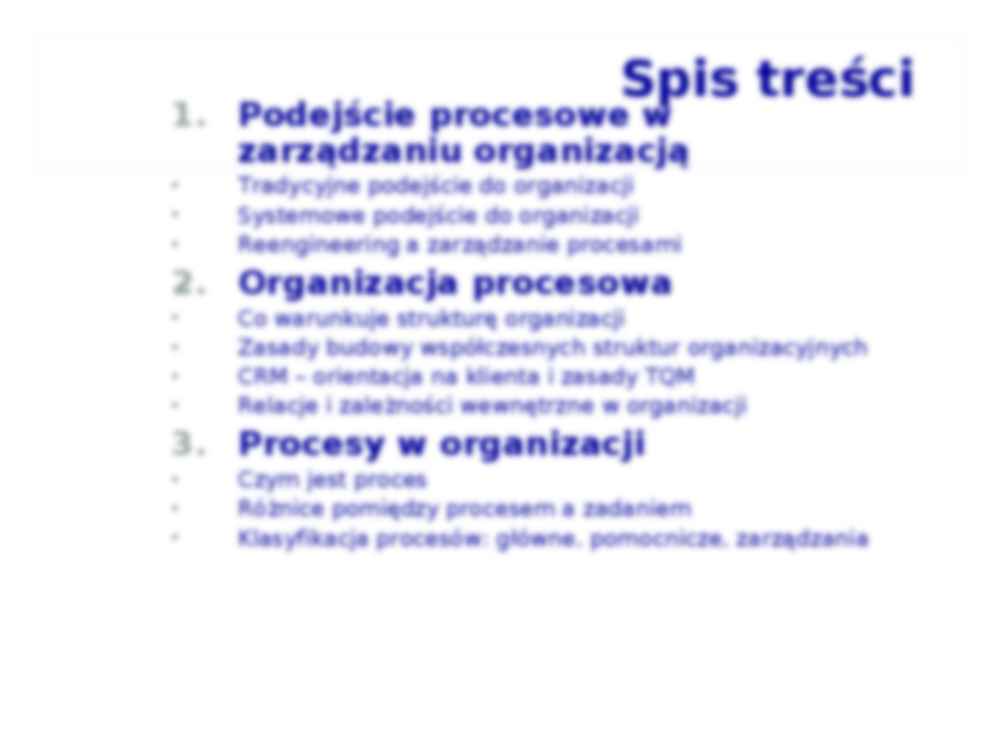 Zarzadzanie procesami - prezentacja - strona 2