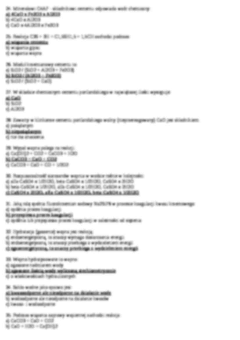 Pytania z chemii - opracowane - strona 3