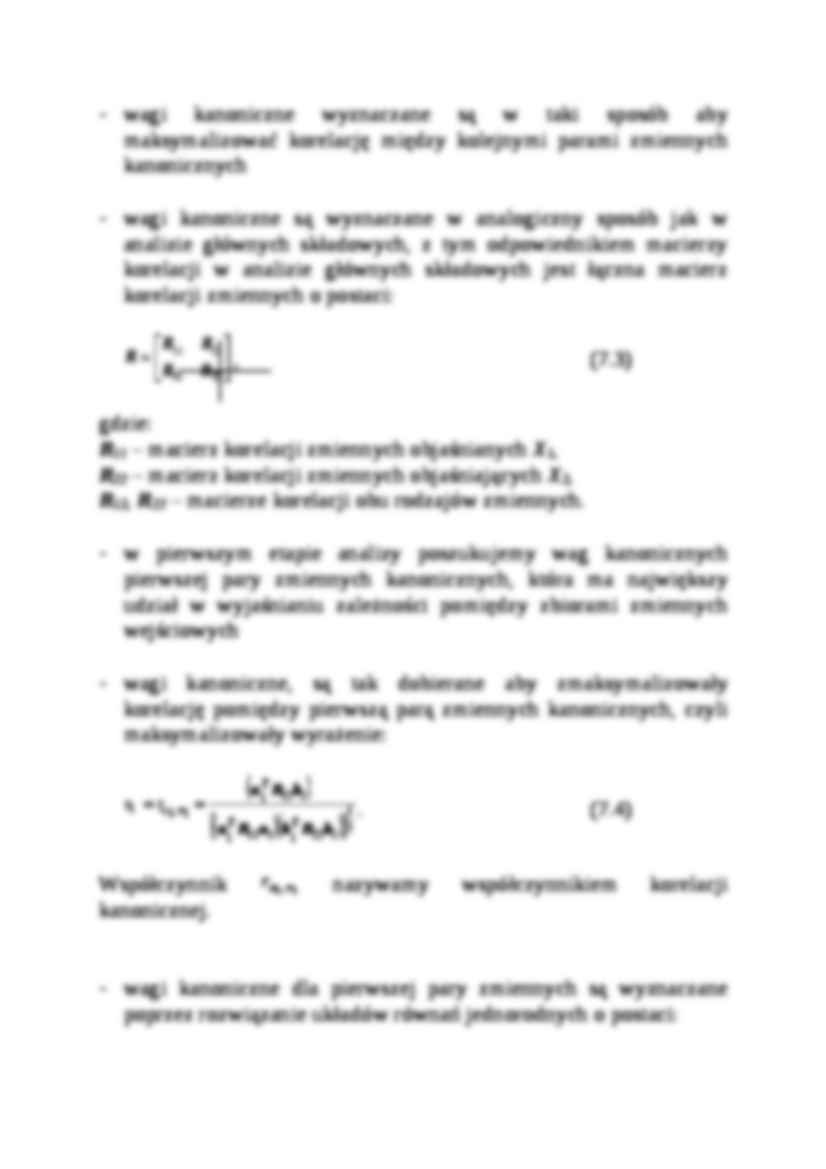 Analiza kanoniczna - charakterystyka - strona 3