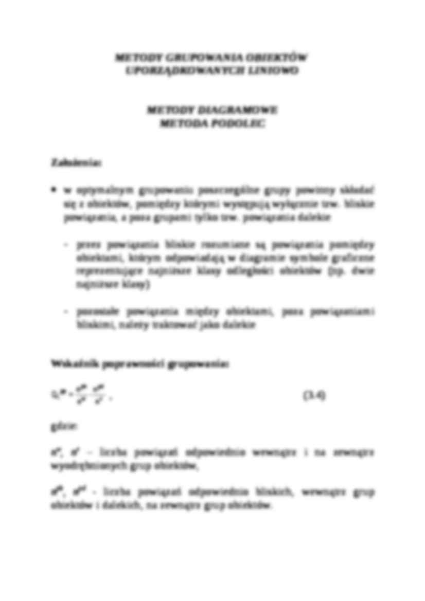 Metody grupowania obiektów - strona 3