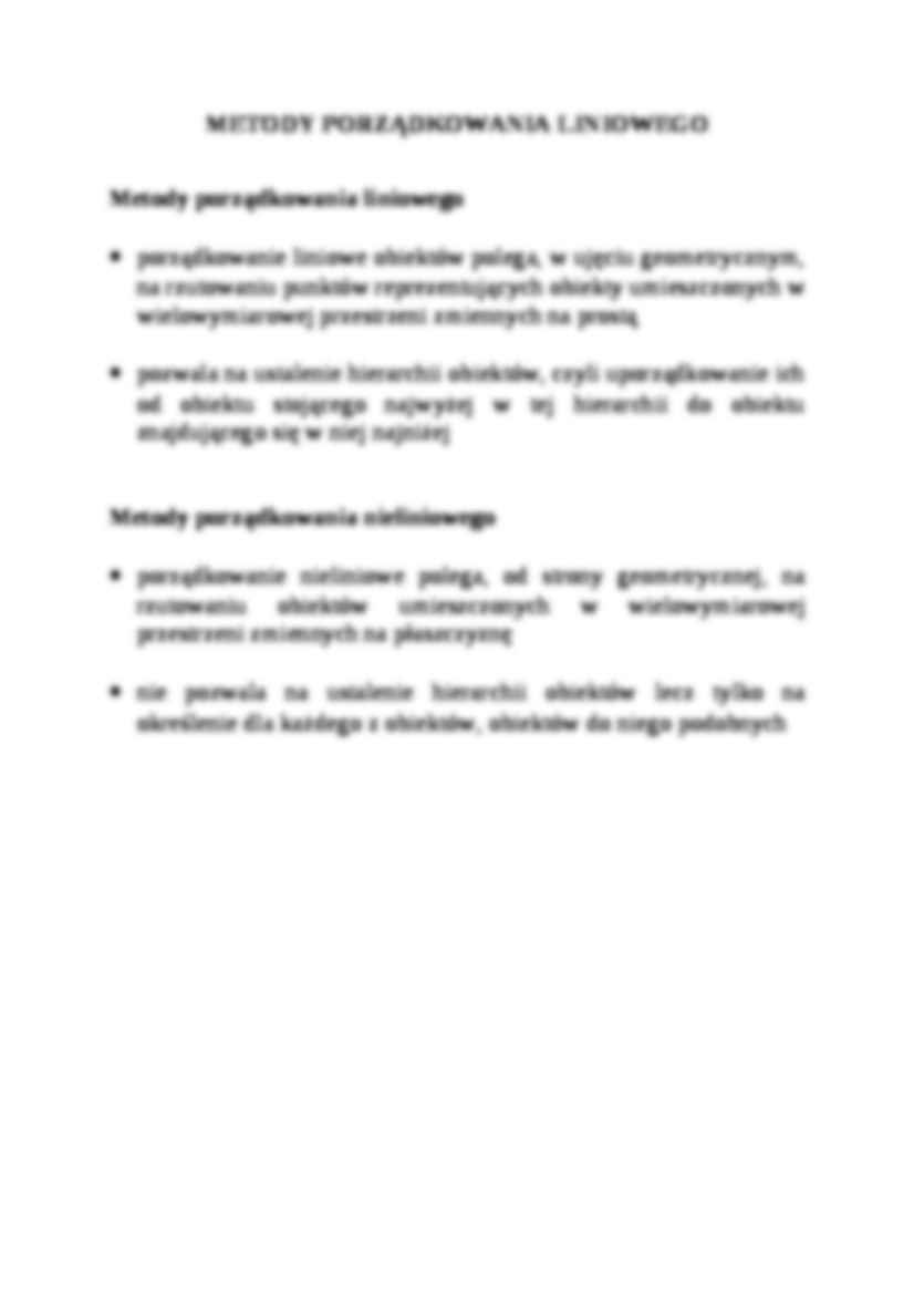 Metody porządkowania liniowego - strona 2
