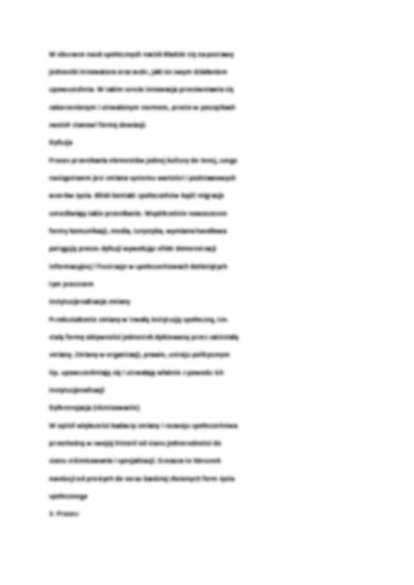 Socjologia - problem zmiany - strona 2