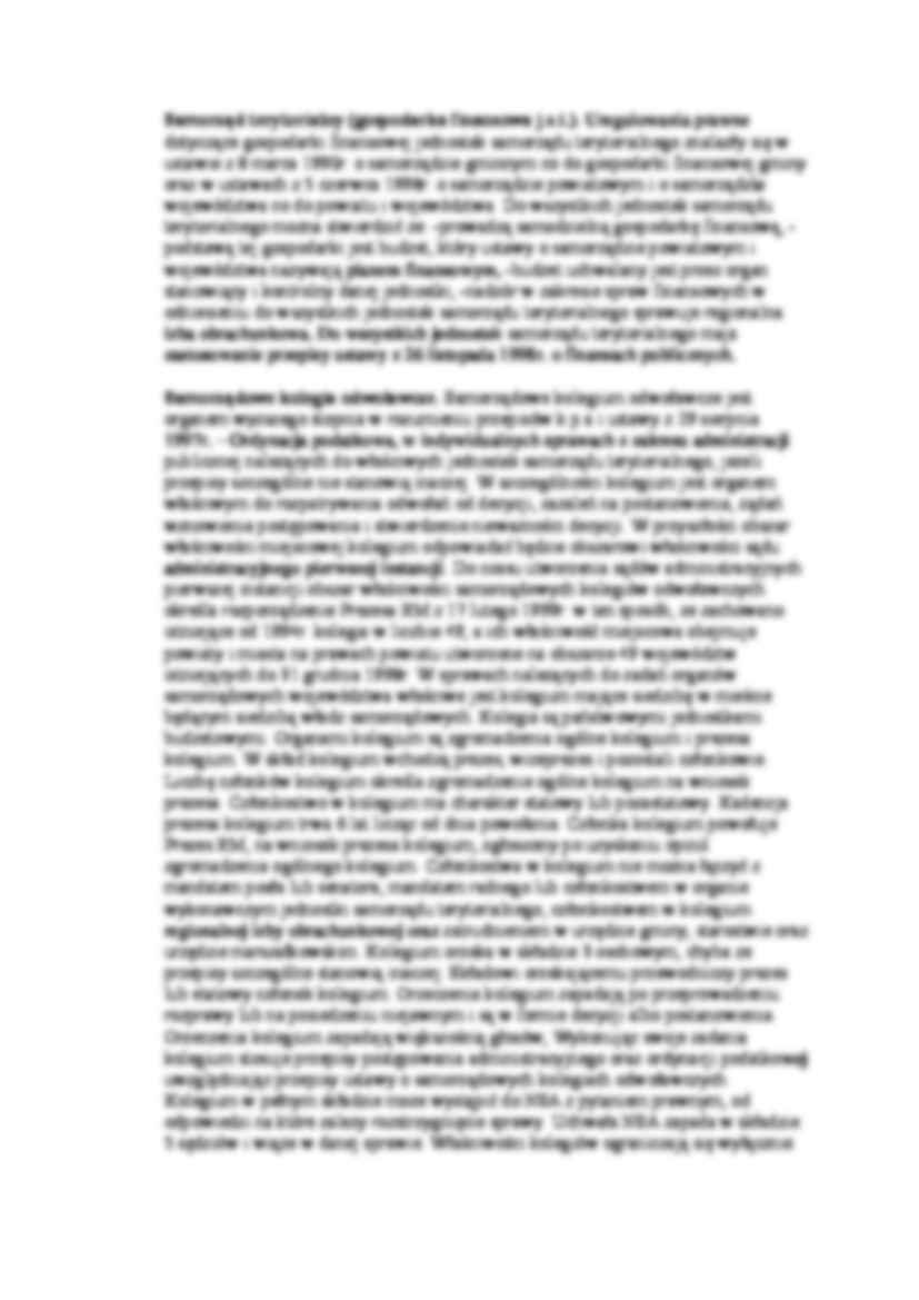 Rodzaje samorządów - opis - strona 2