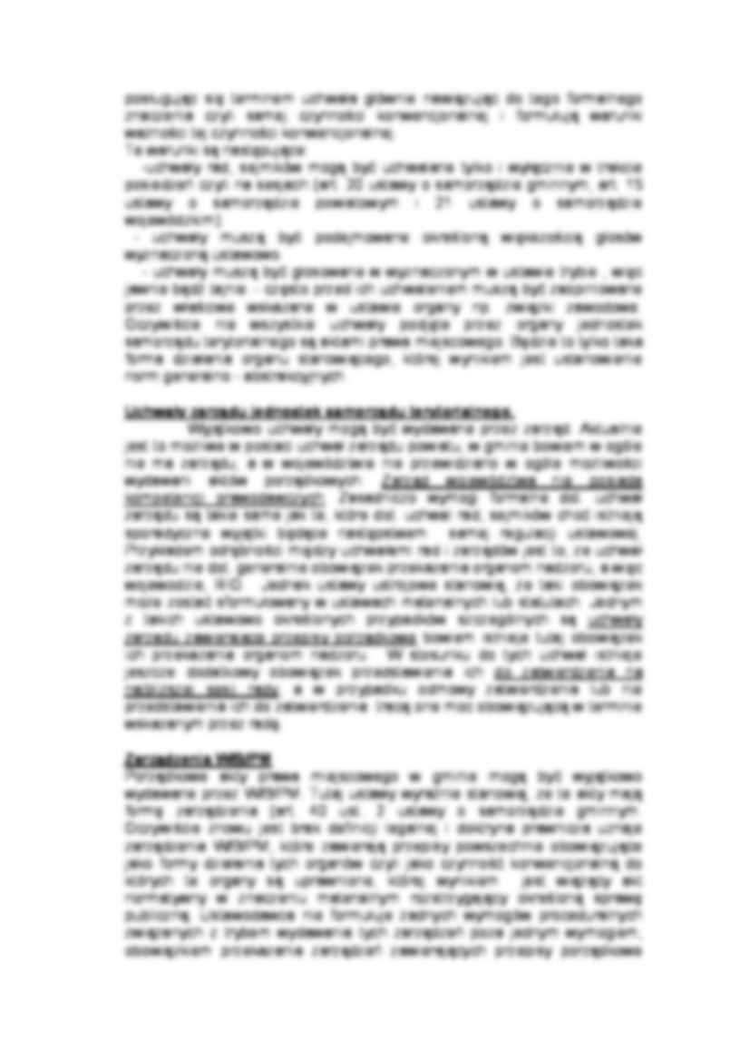 Formy prawnych aktów prawa miejscowego - strona 2