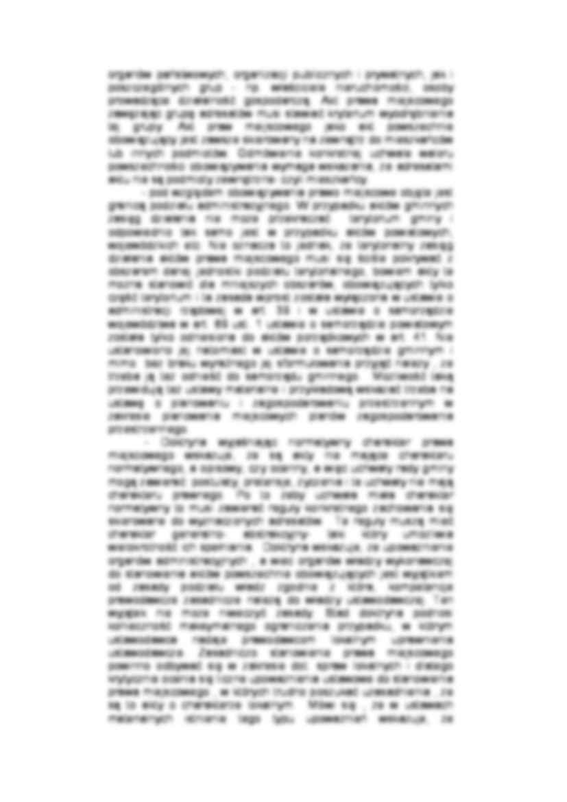Ogólne cechy aktów prawa miejscowego - strona 3