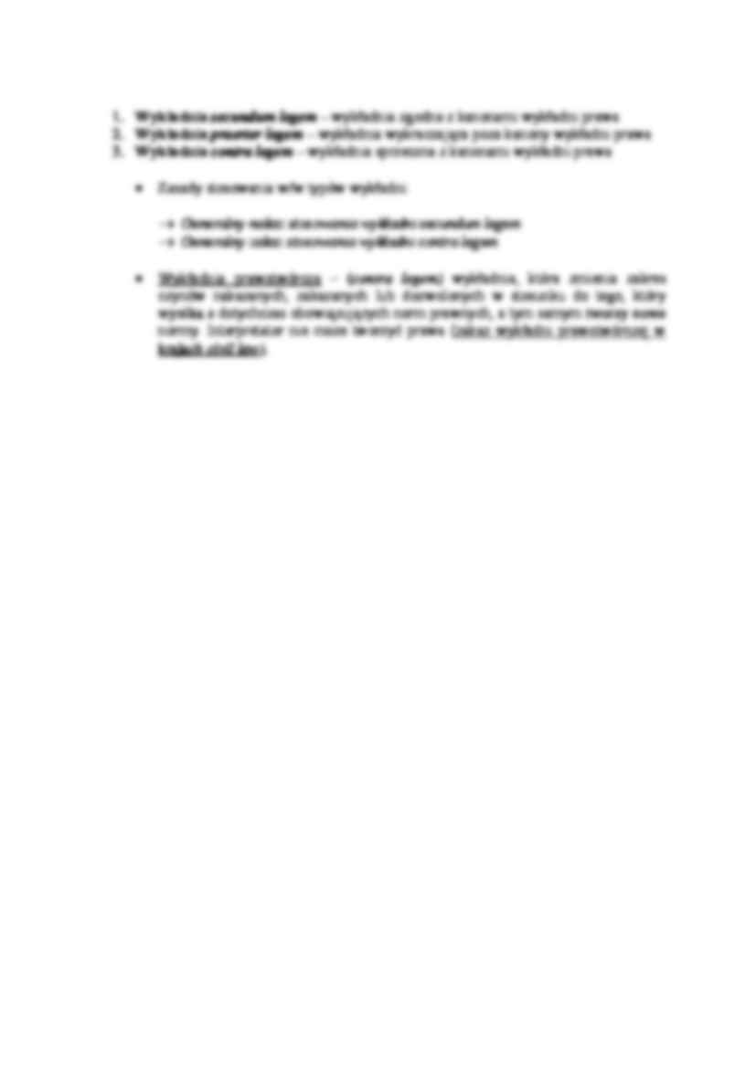 Podziały wykładni - strona 3