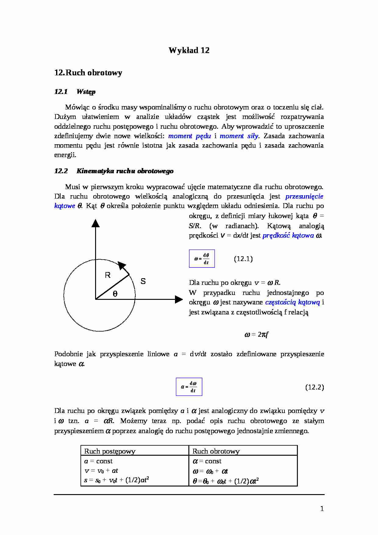 Ruch obrotowy - strona 1