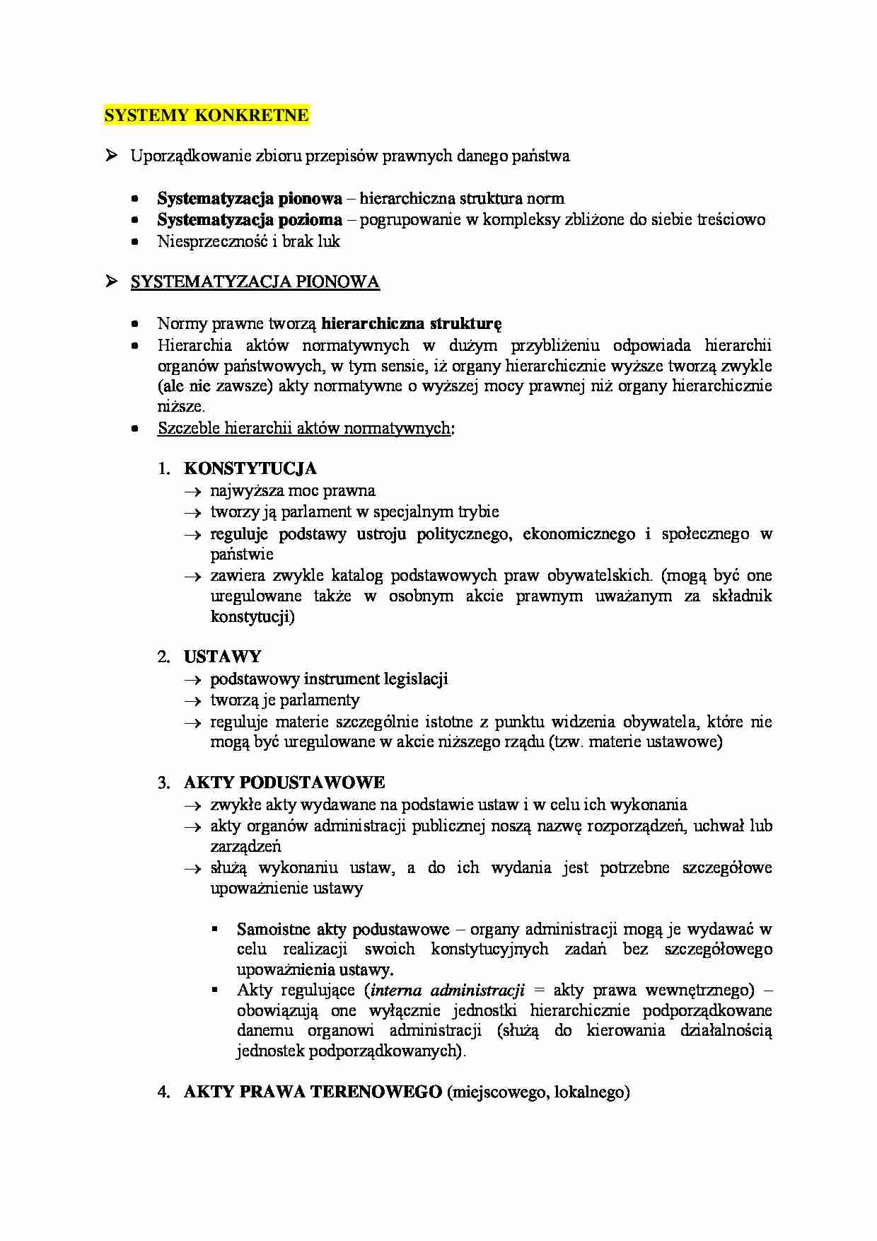 Systemy konkretne - strona 1