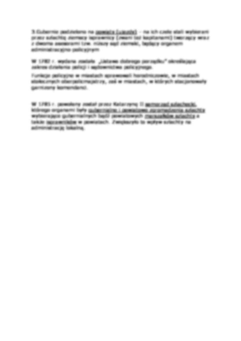 Reformy zarządu w Rosji za Piotra I i Katarzyny II - strona 3