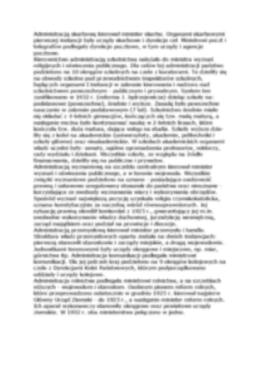 Rządowa administracja niezespolona w II Rzeczypospolitej - strona 2