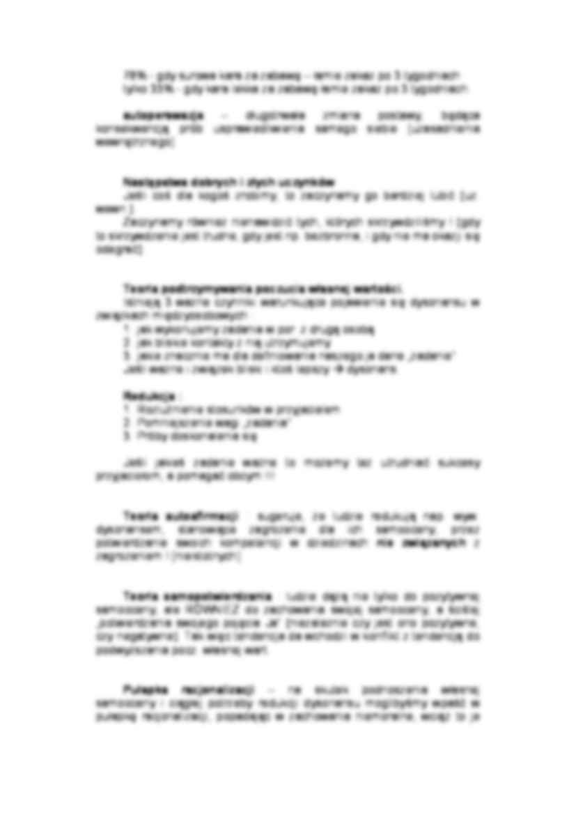 Dysonans poznawczy - opis - strona 3