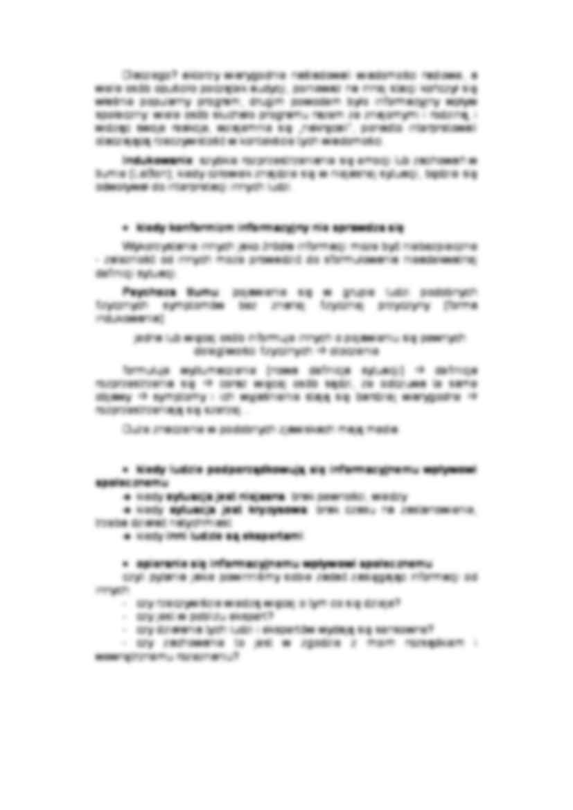 Konformizm - wpływanie na zachowanie - strona 2
