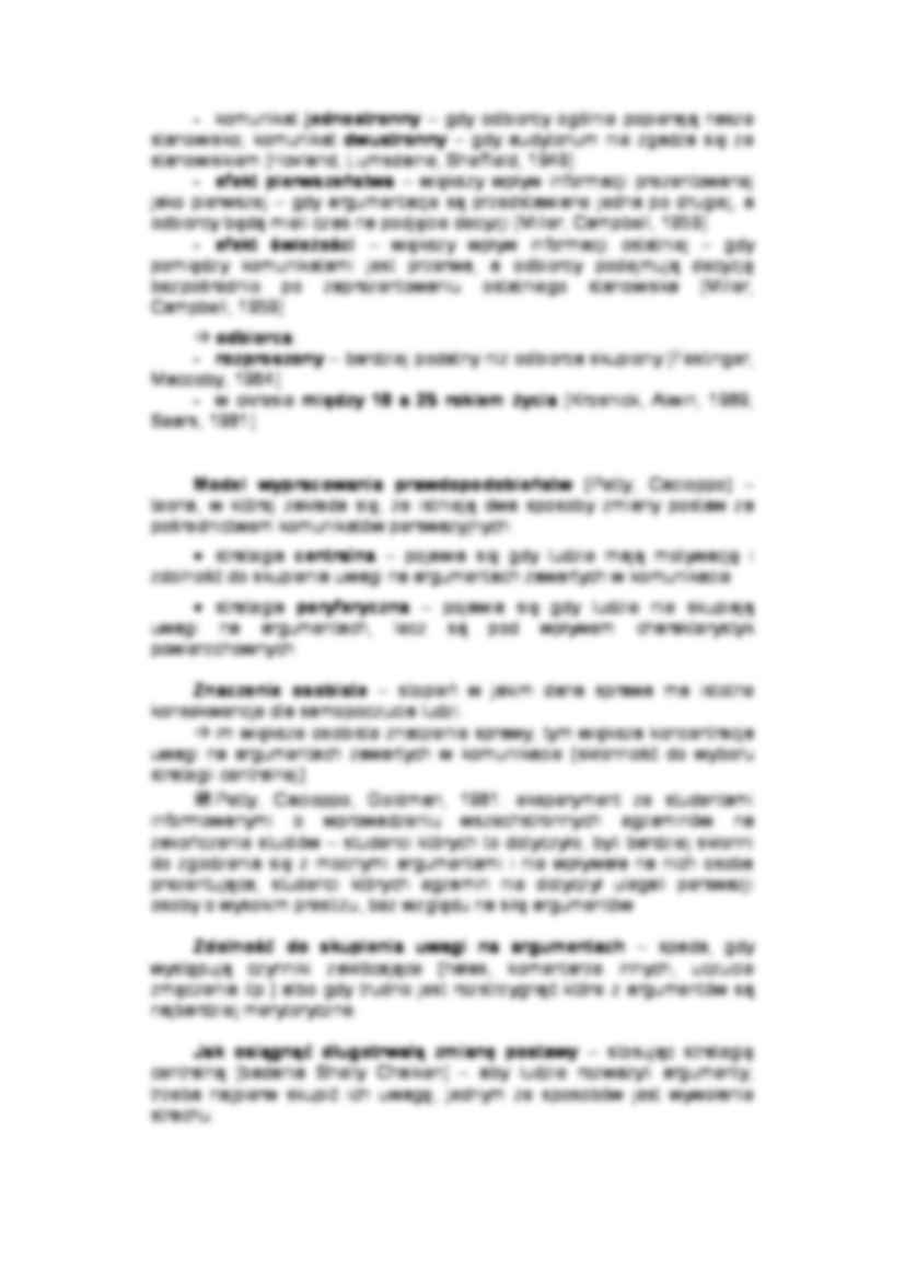 Postawy i zmiana postaw - strona 2