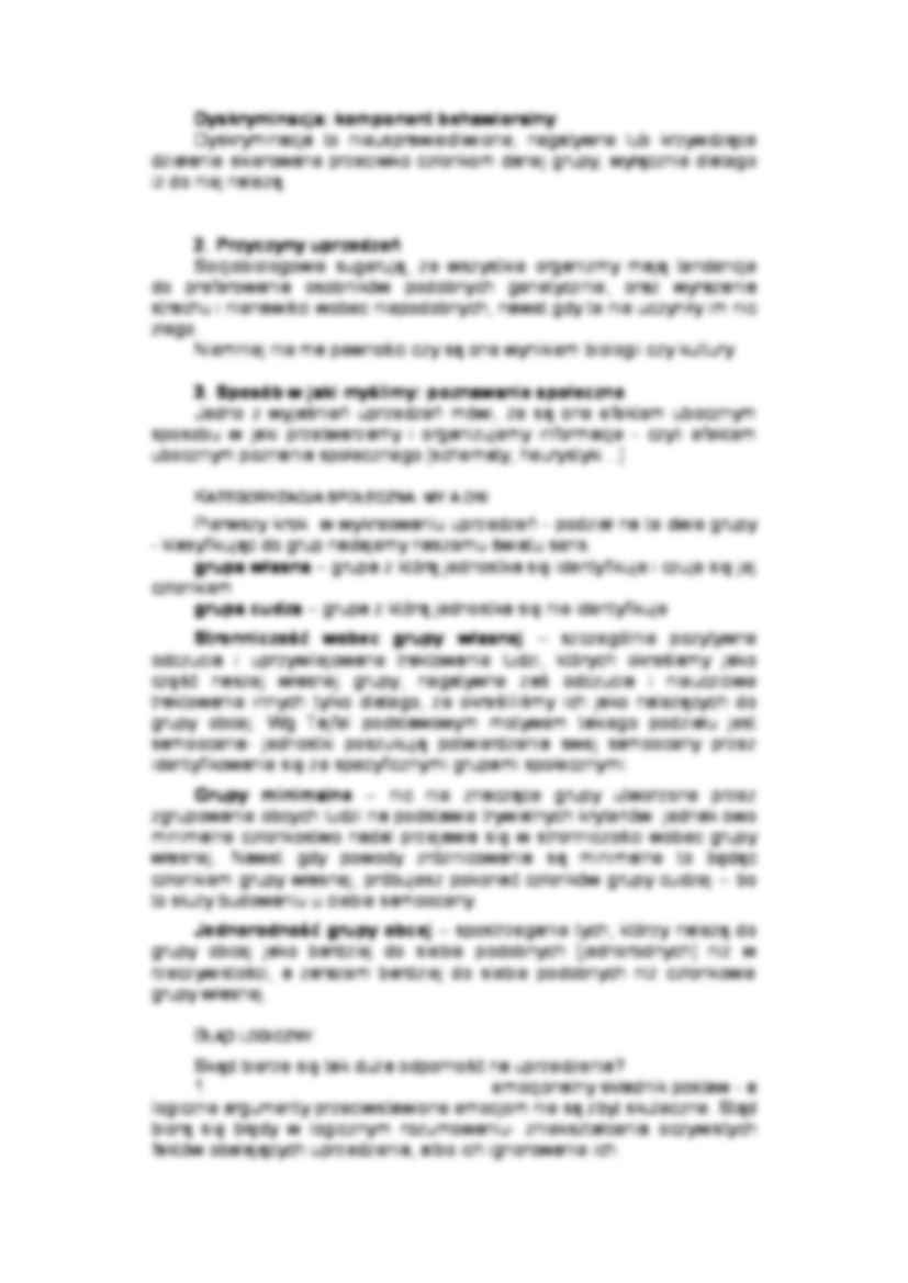 Uprzedzenia: przyczyny i lekarstwa - strona 2