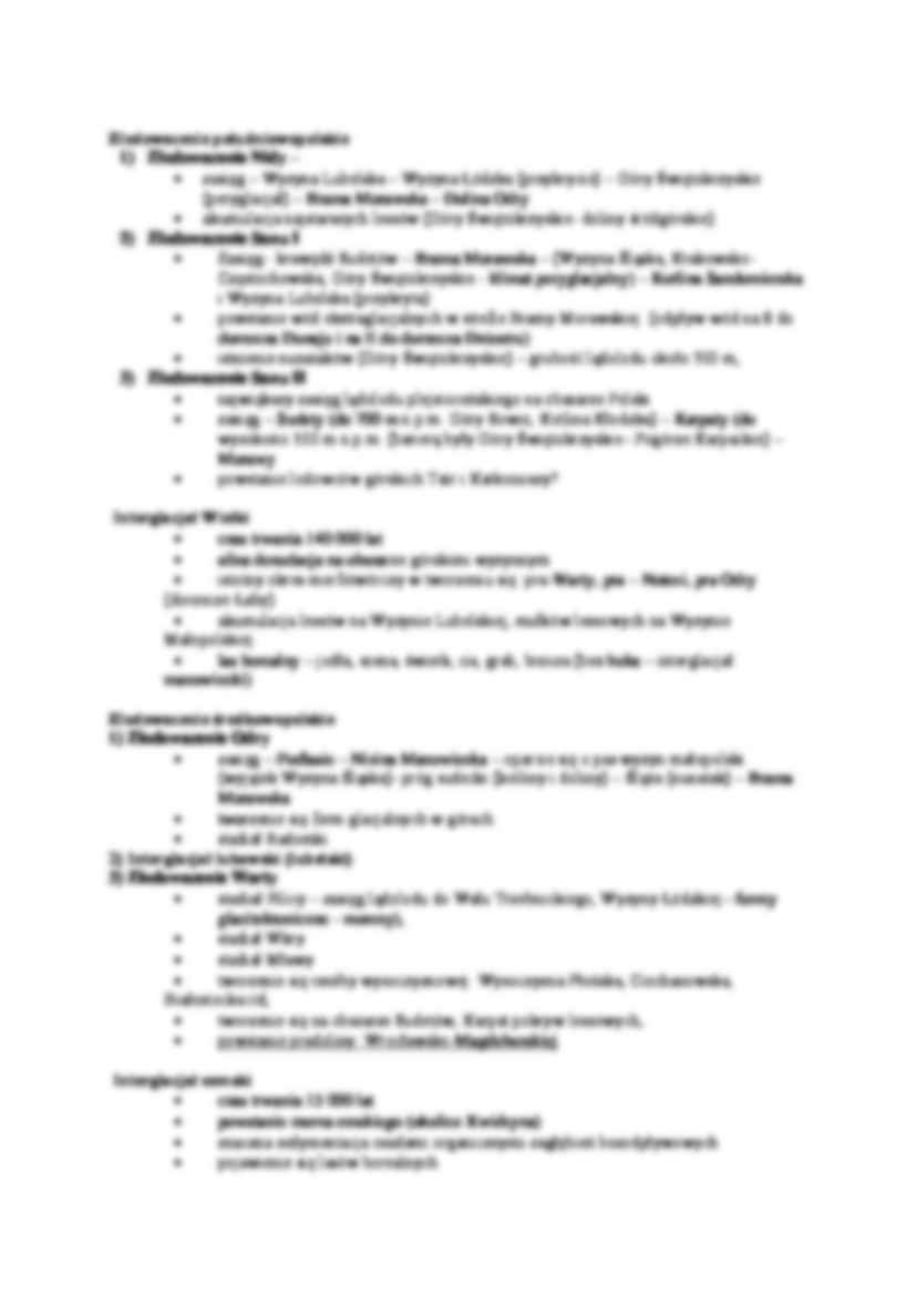 Rozwj rzeźby w czwartorzędzie - strona 2