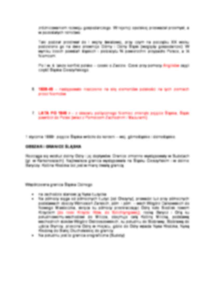 Historia i granice Śląska - strona 3