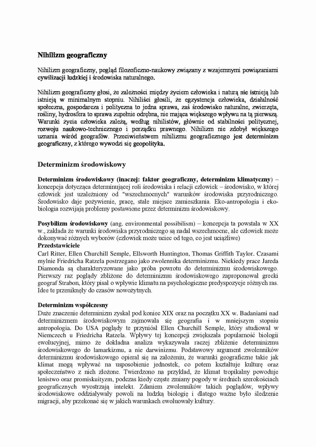 nihilizm i determinizm - strona 1