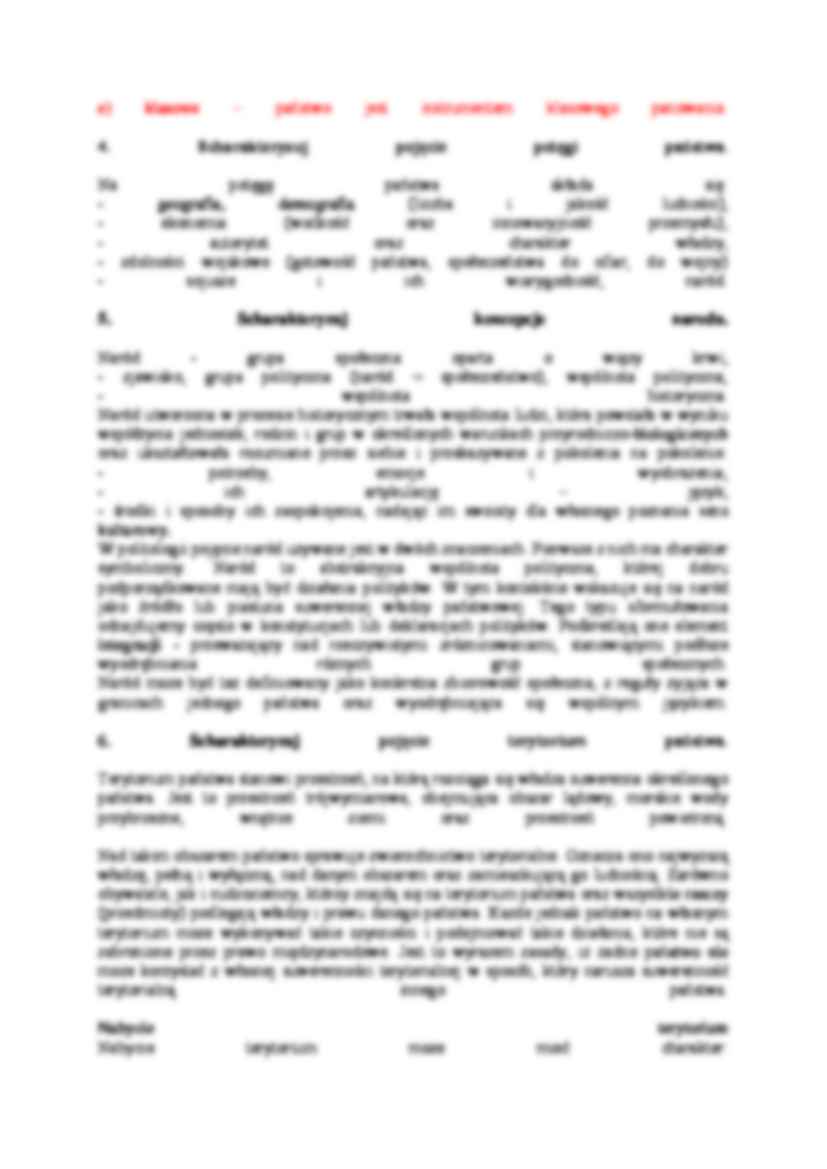 Zagadnienia z gegrafii politycznej - strona 2