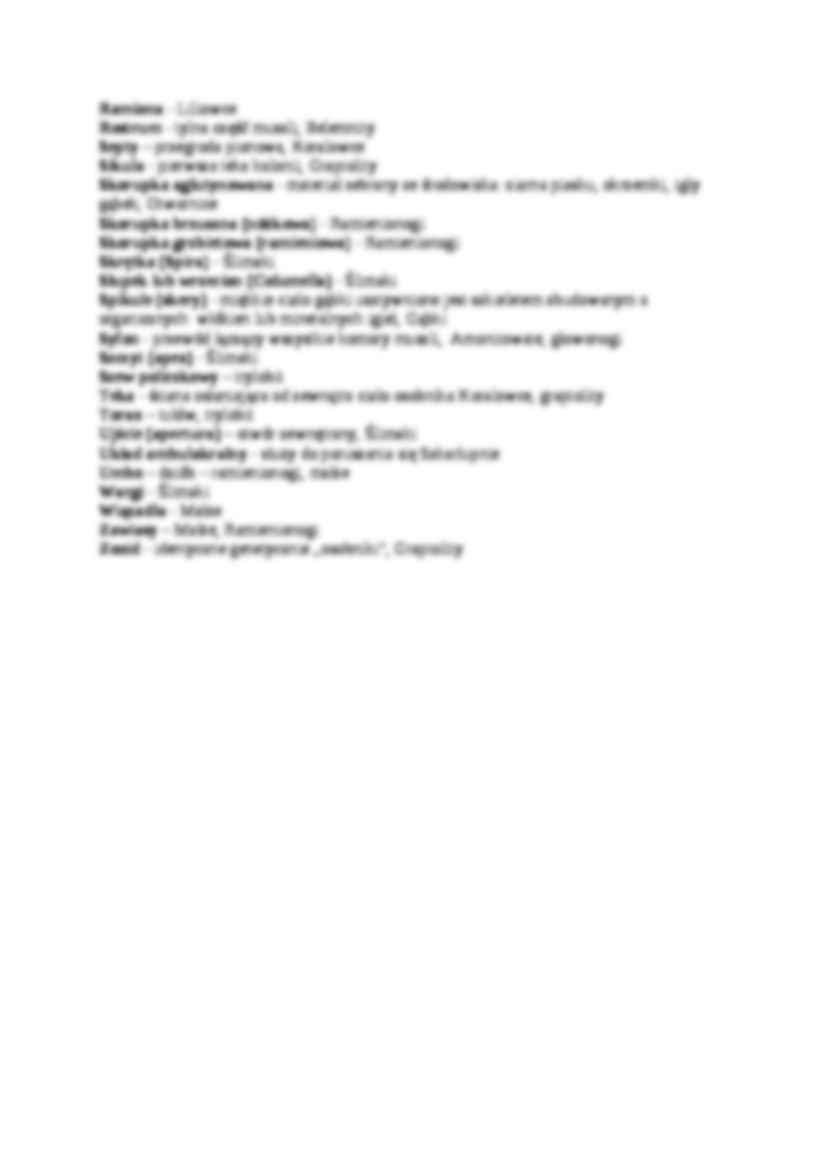 terminy paleontologiczne - strona 2