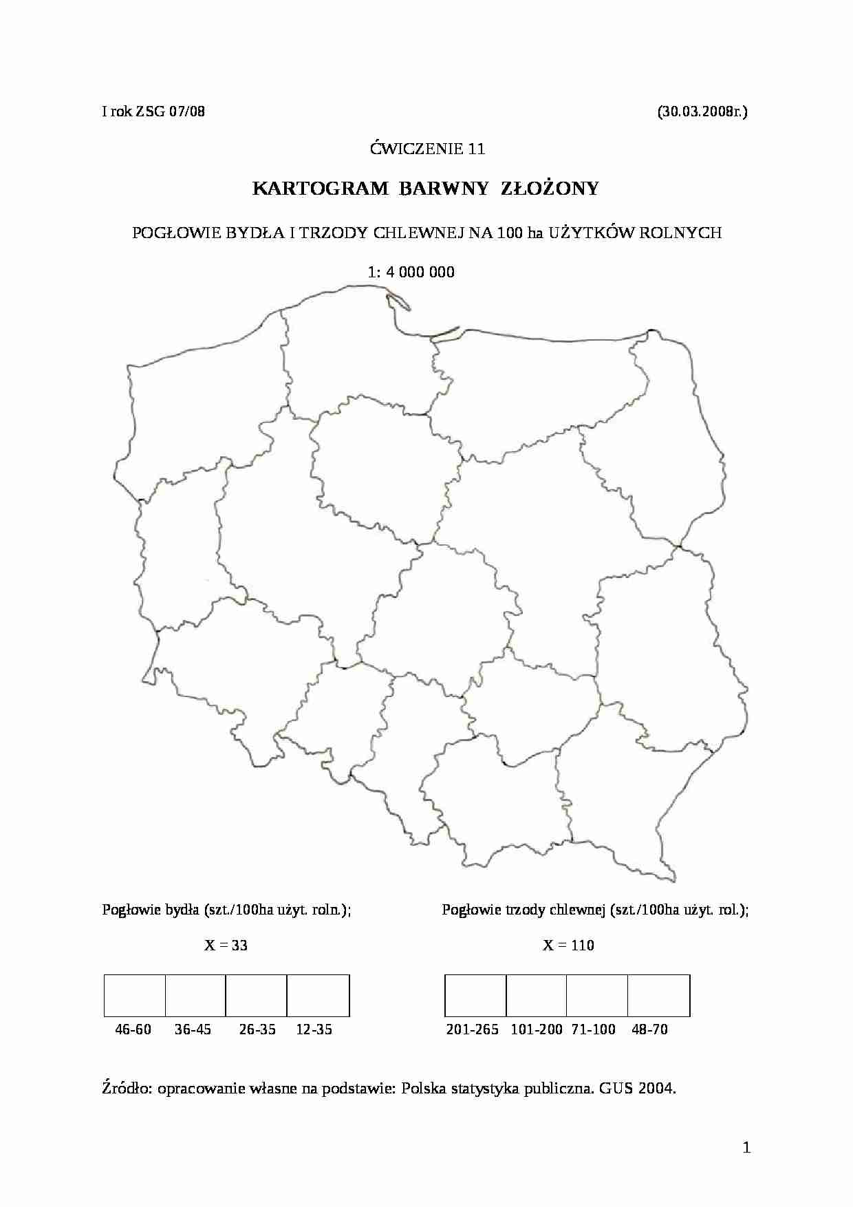 Ćwiczenie - kartogram - strona 1