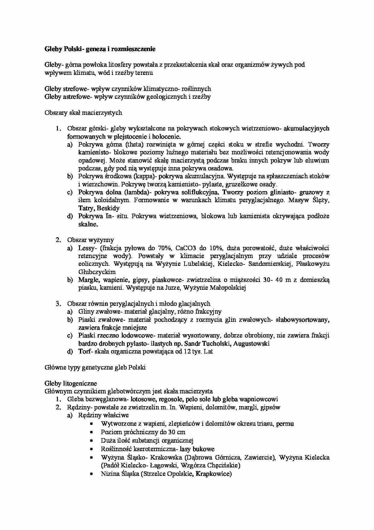 Gleby Polski - strona 1