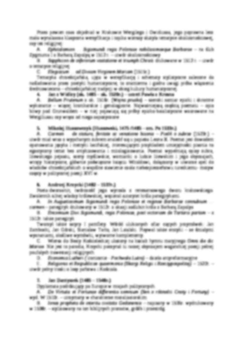 Twórczość poetów polsko - łacińskich - strona 2