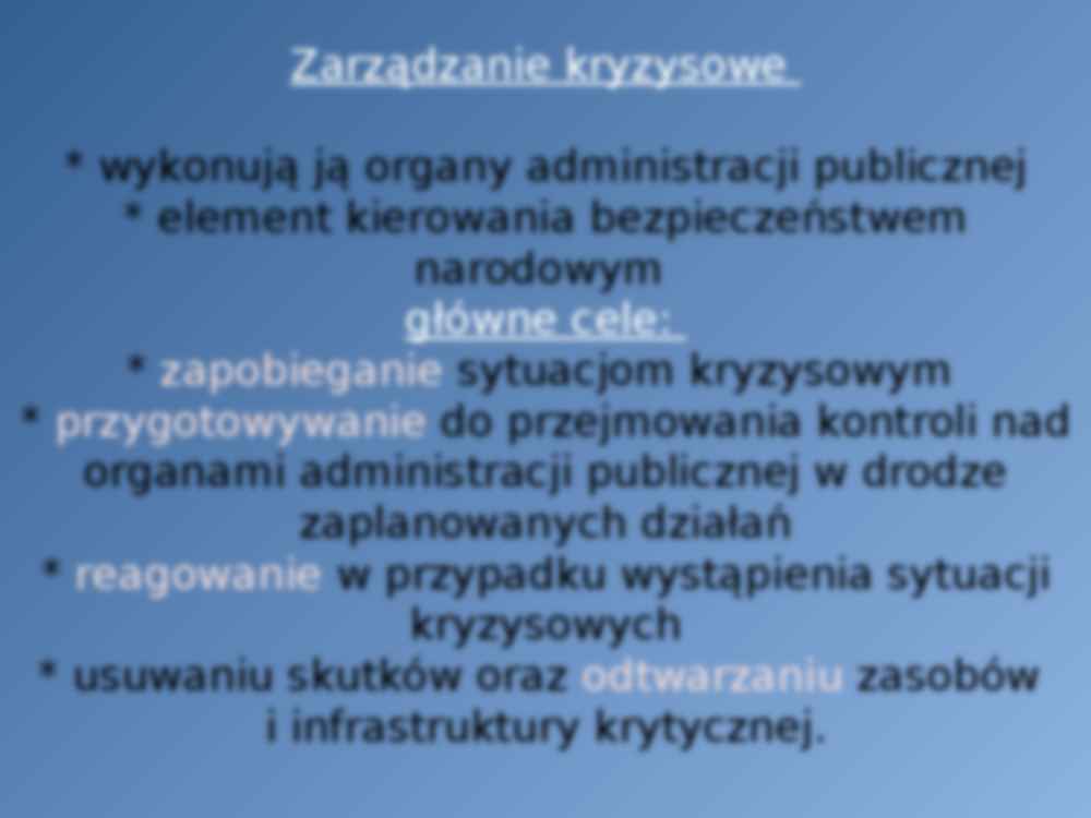 Ustawa o zarządzaniu kryzysowym - strona 3