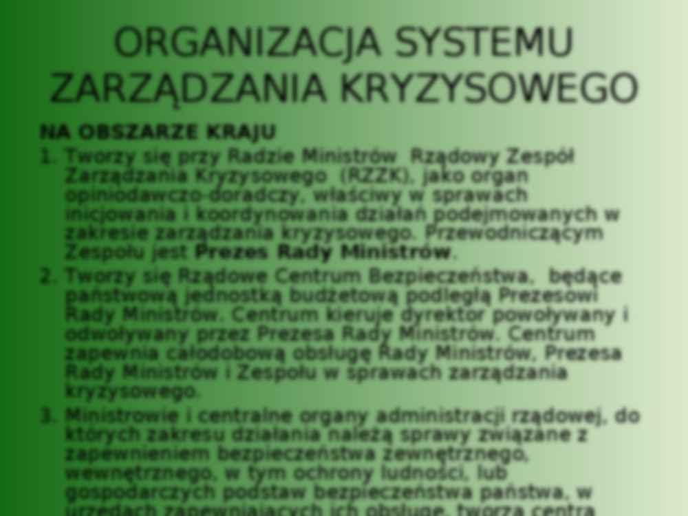 Zasady zarządzania kryzysowego - strona 3