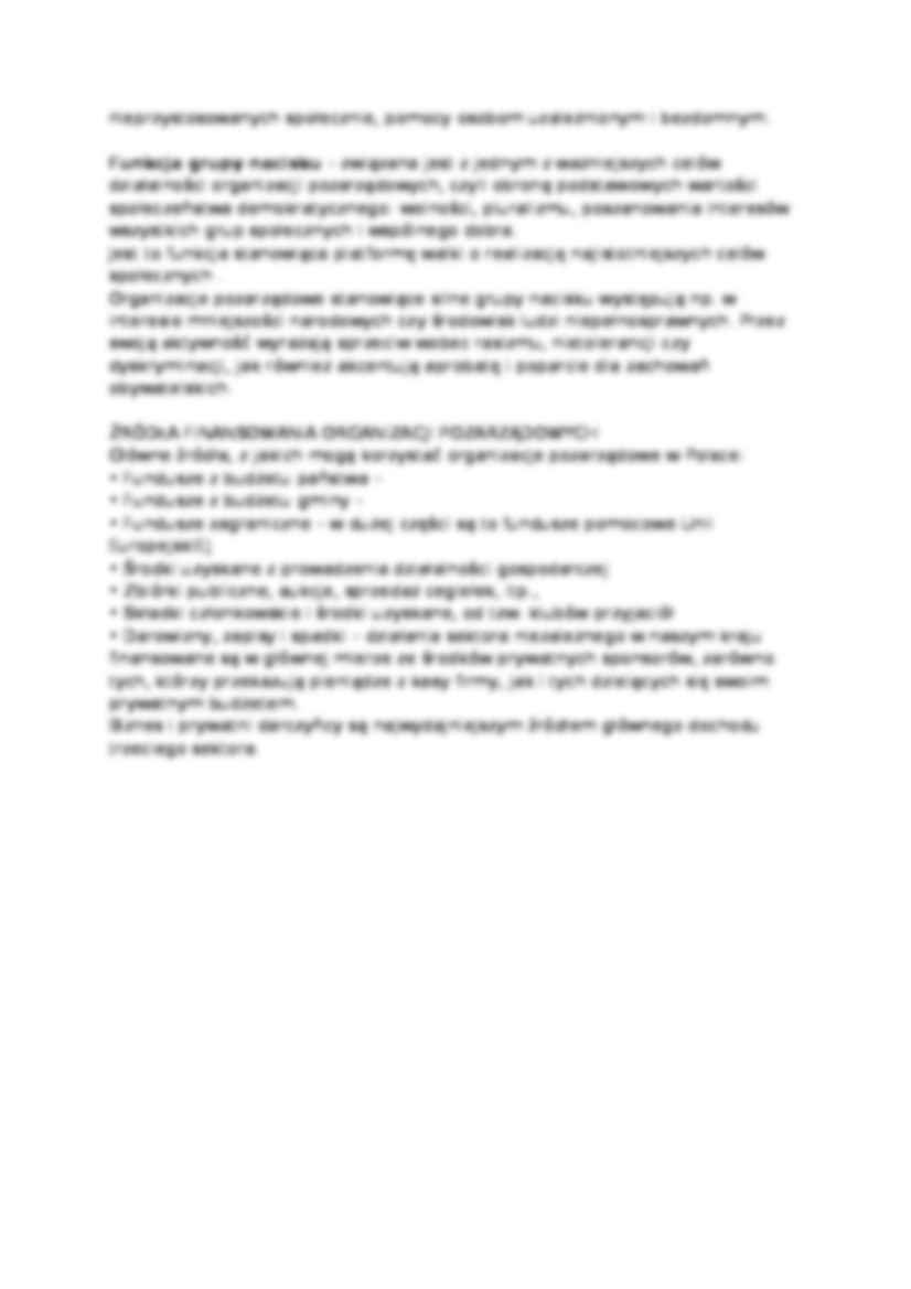 Organizacje pozarządowe w instytucjonalnej strukturze prawa - strona 3