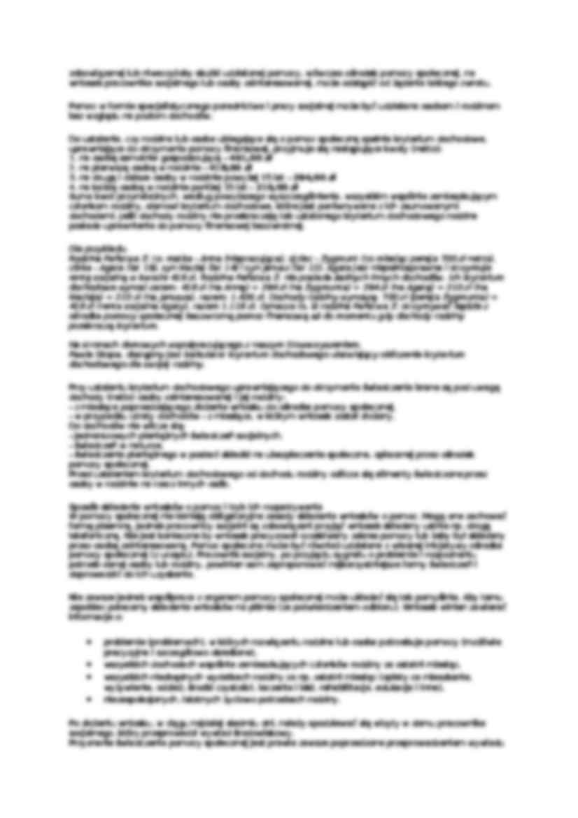 Pomoc społeczna - poradnik - strona 2