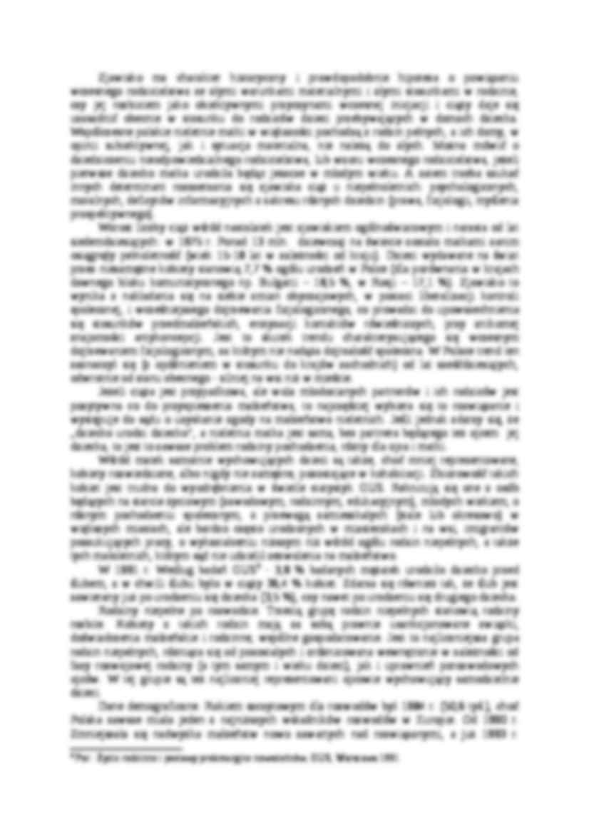 Sytuacja społeczno-ekonomiczna podzin niepełnych - strona 2