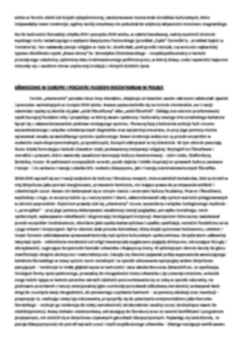 Historia literatury polskiej - oświecenie i romantyzm - strona 2