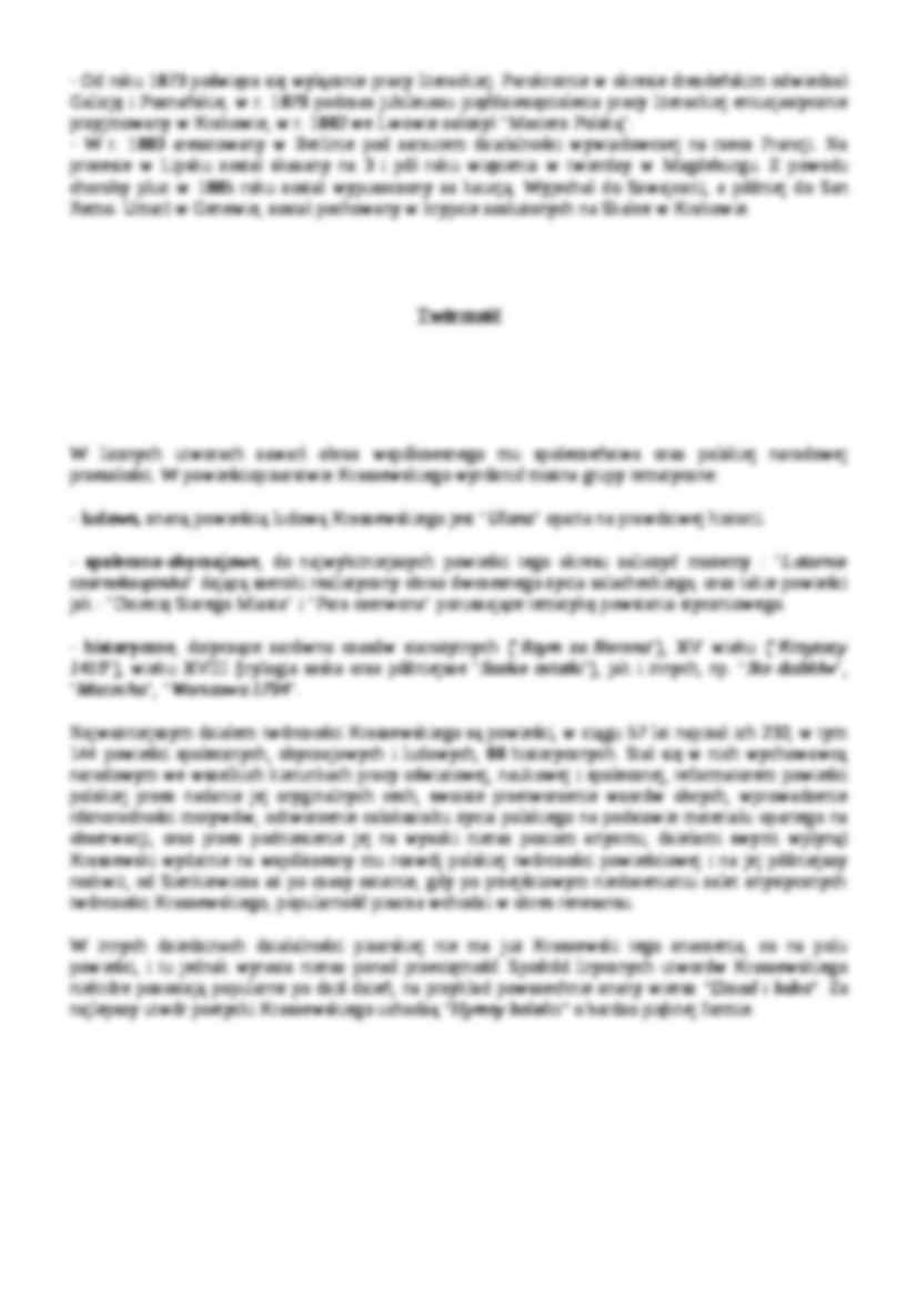 Józef Ignacy Kraszewski - życiorys - strona 2