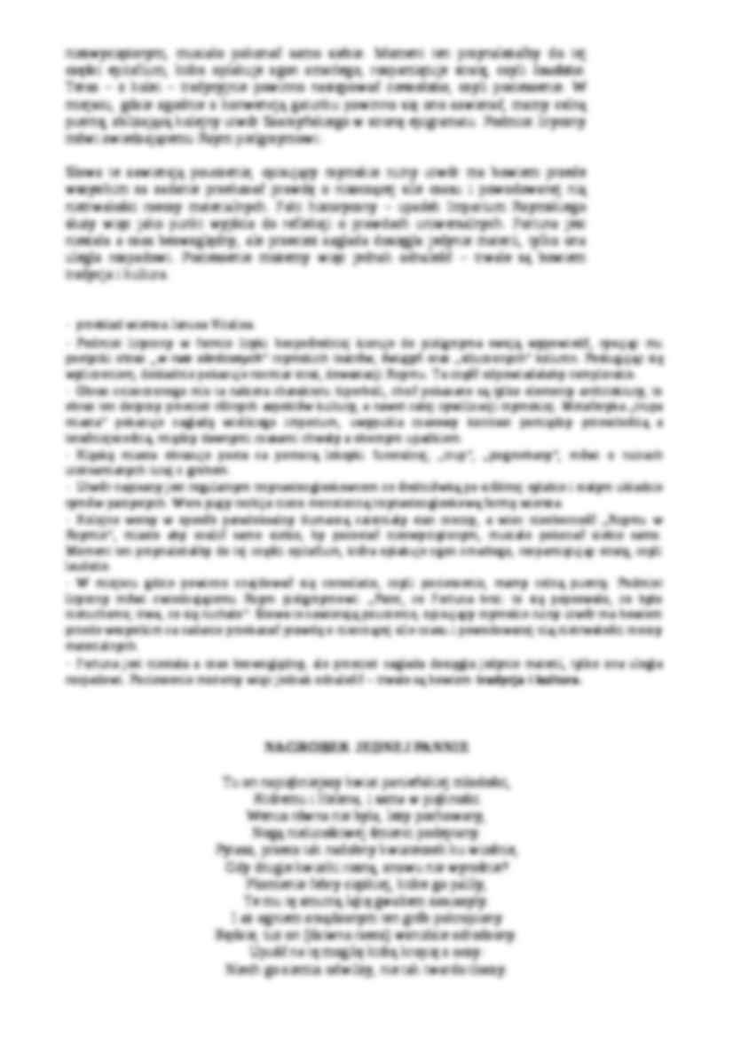 Mikołaj Sęp Sarzyński - epitafia - strona 2
