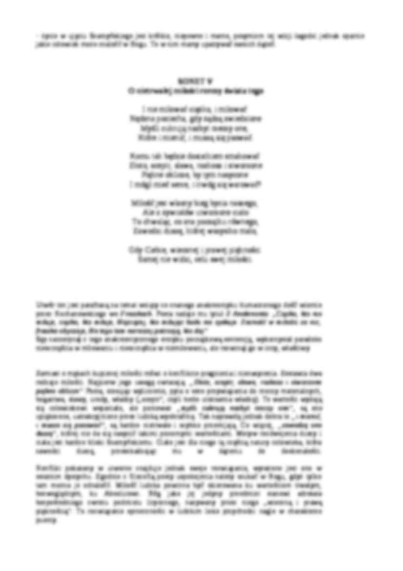 Mikołaj Sęp Sarzyński - sonety - strona 3