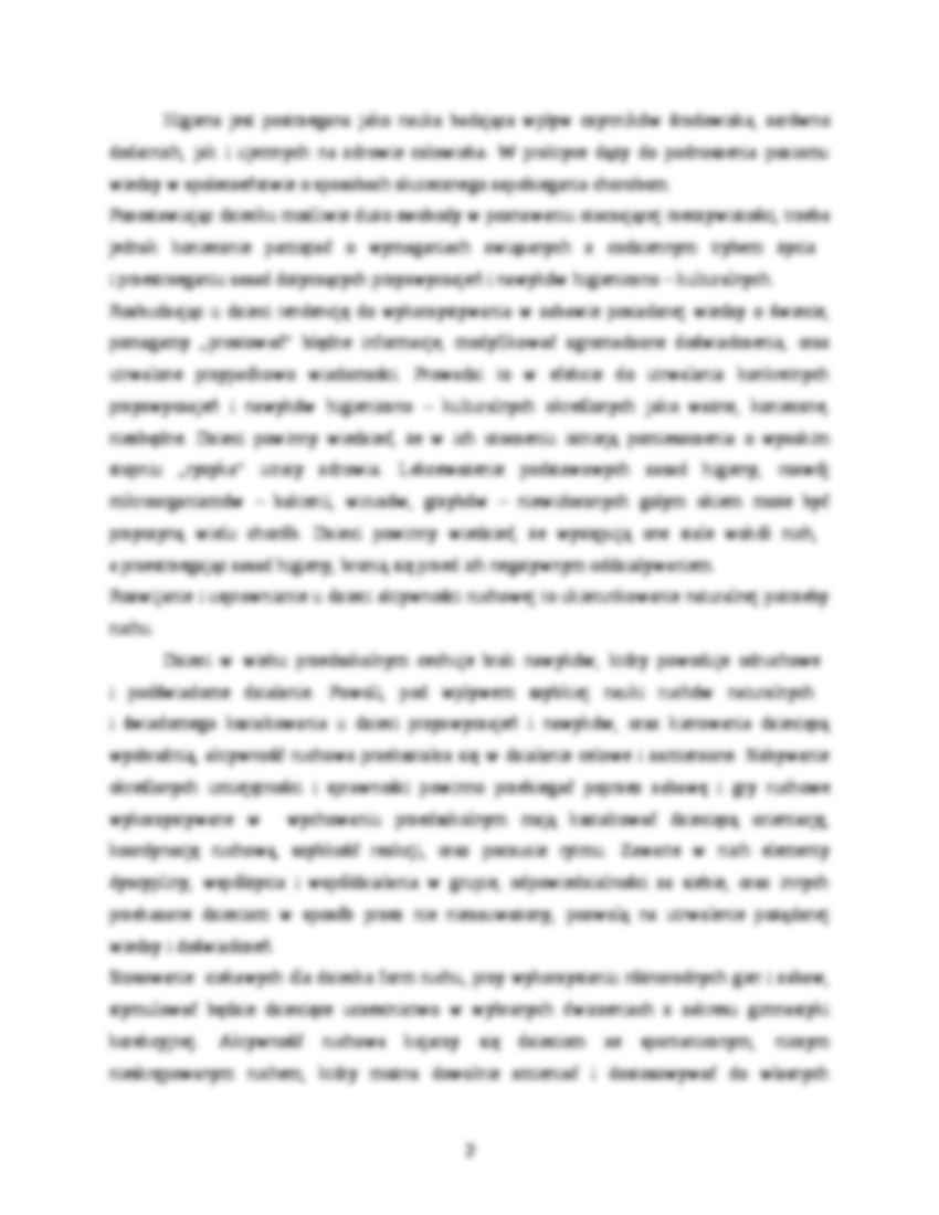 Edukacja zdrowotna w przedszkolu - strona 2