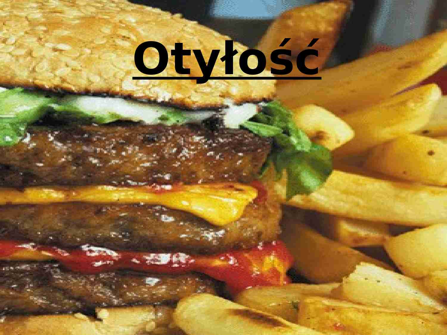Prezentacja na temat otyłości - strona 1