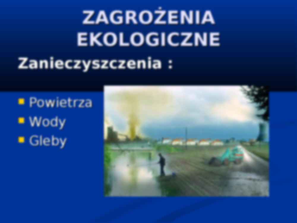 Wpływ zagrożeń ekologicznych na zdrowie człowieka - strona 2