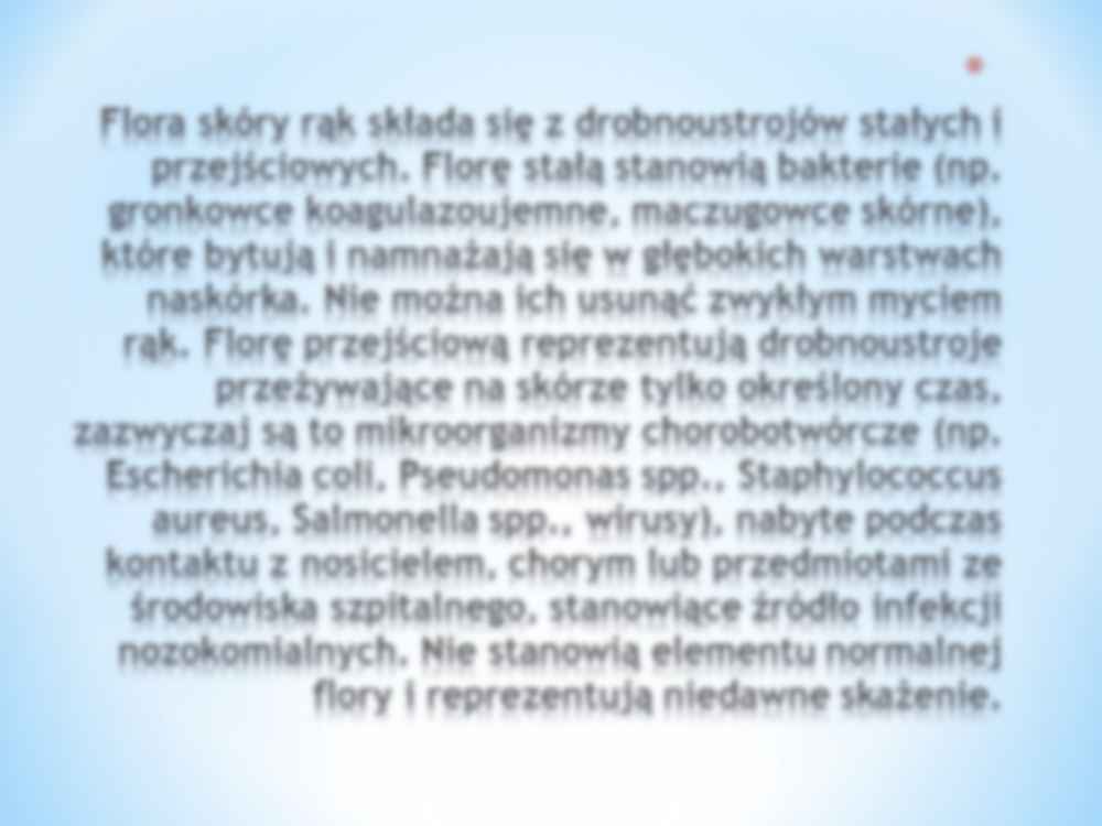 Zasady mycia rąk - prezentacja - strona 2