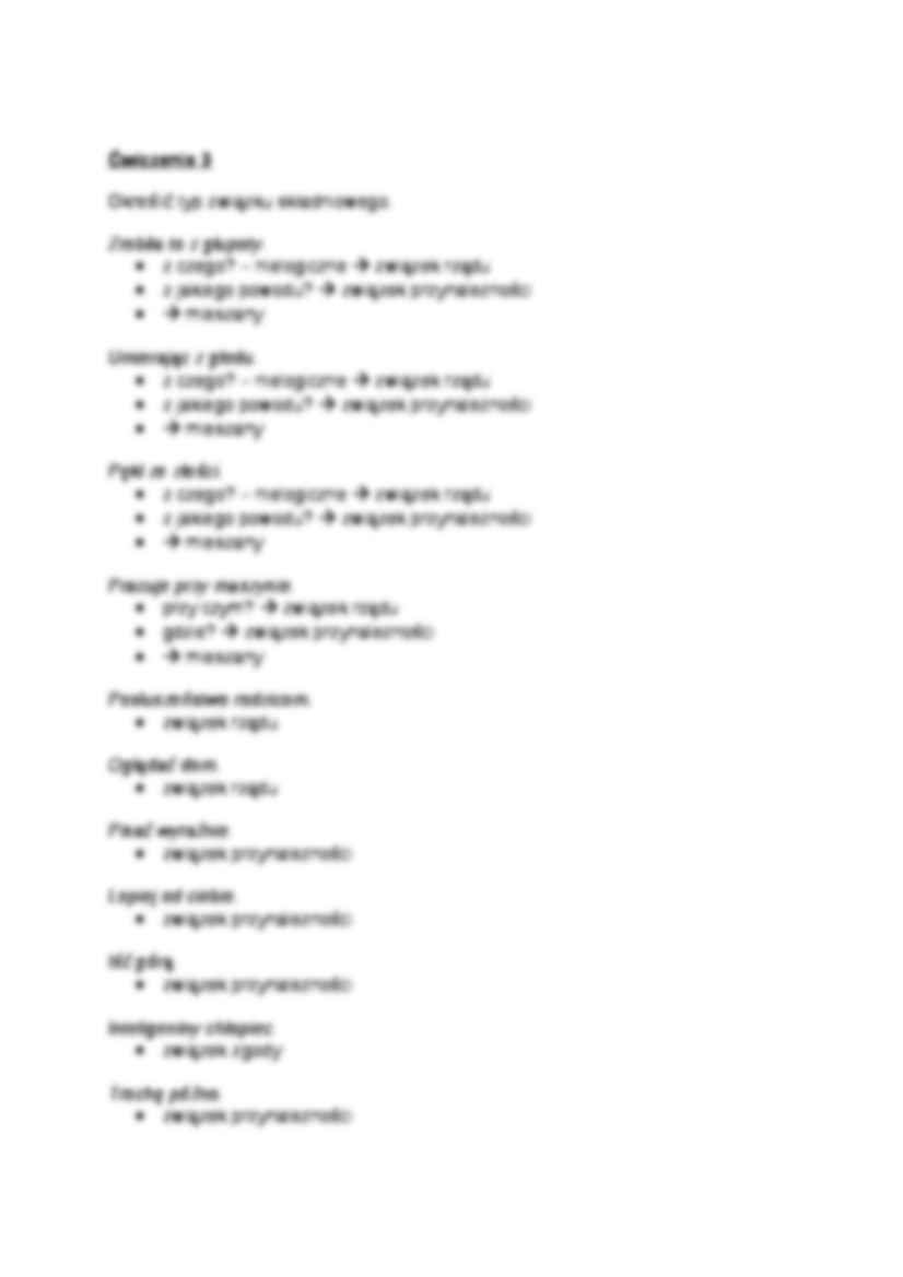 Składnia - notatki z ćwiczeń - strona 3