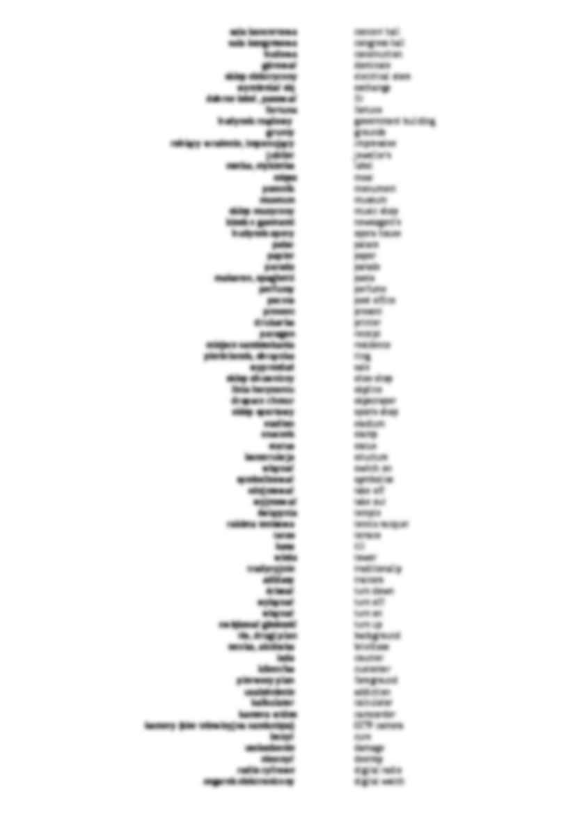 Słówka z języka angielskiego - strona 2