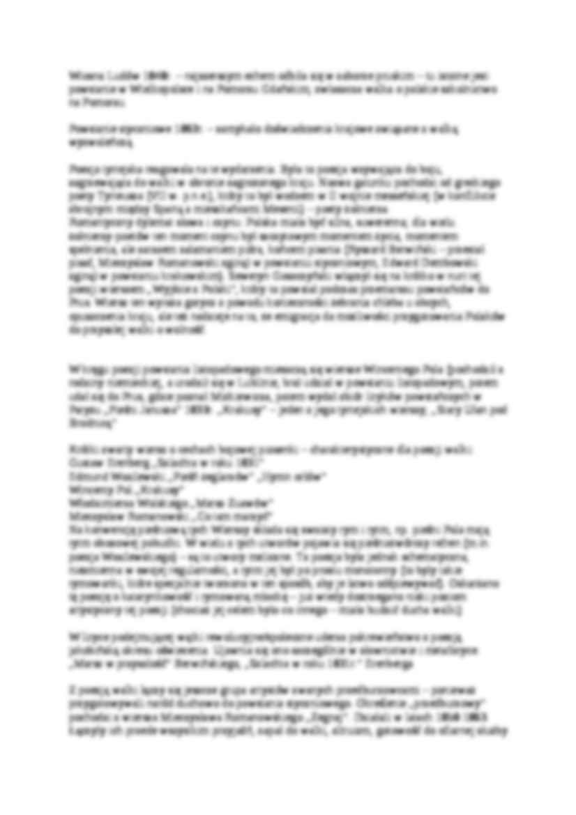 Romantyczna literatura w kraju - wykład - strona 3