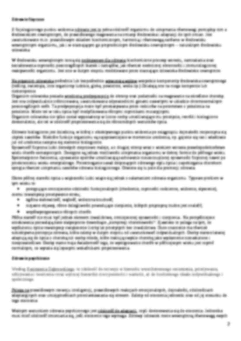 Zdrowie somatyczne, psychiczne i społeczne - strona 2
