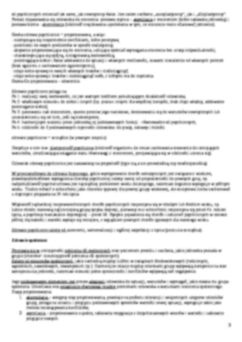 Zdrowie somatyczne, psychiczne i społeczne - strona 3